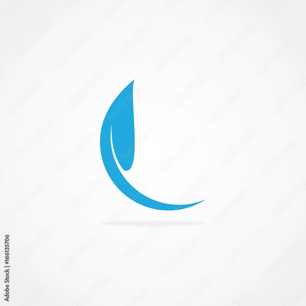abstract leaf arrow up logo abstract leaf arrow up logo