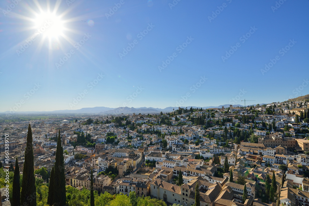 Historical city of Granada, Spain