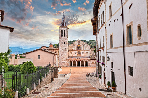 Spoleto, Umbria, Italy: cathedral of Santa Maria Assunta photo