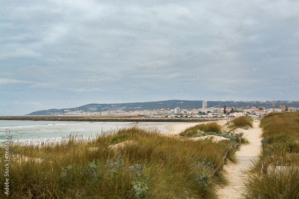 Cabedelo beach in Figueira da Foz, Portugal. Cabedelo beach in Figueira da Foz, Portugal.