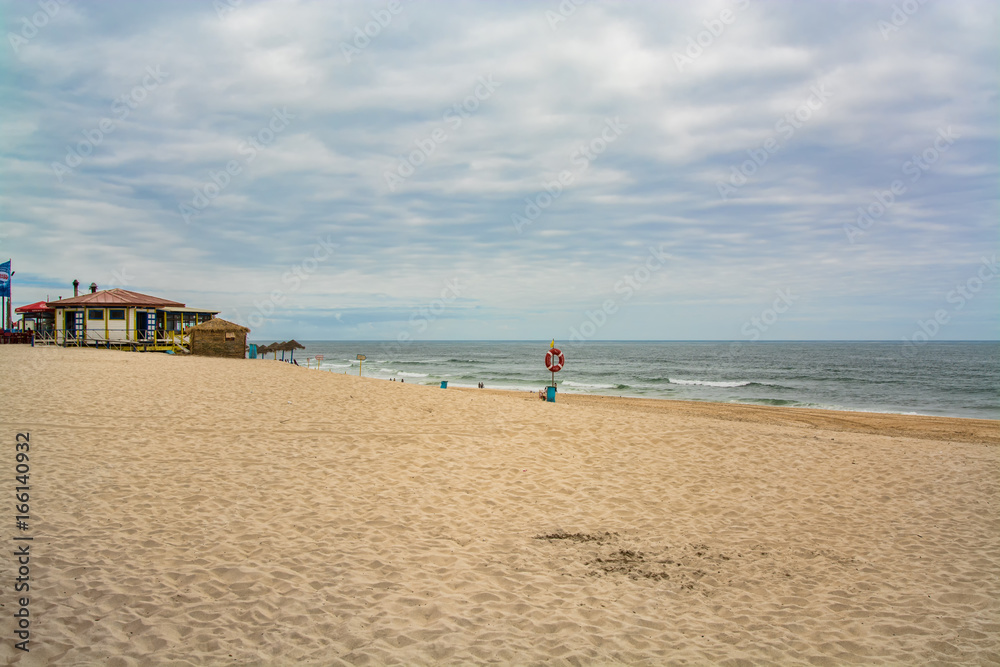 Obraz premium Vieira de Leiria beach in Leiria, Portugal.