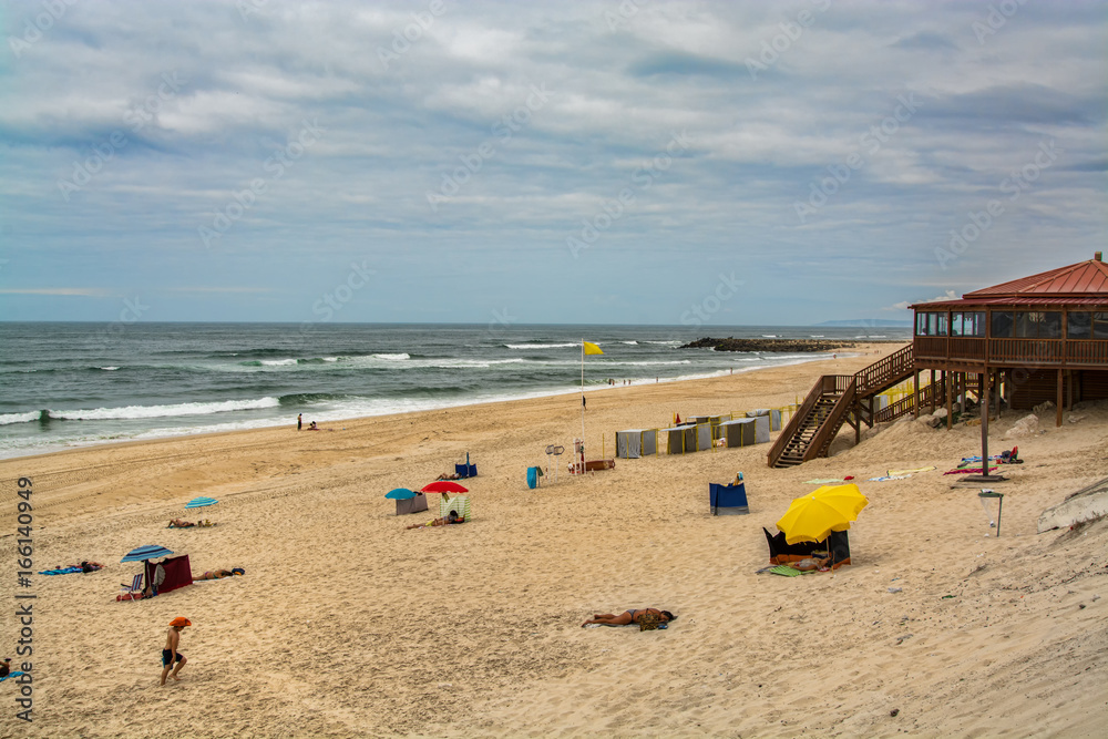 Vieira de Leiria beach in Leiria, Portugal.