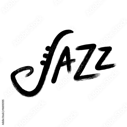 Jazz hand lettering