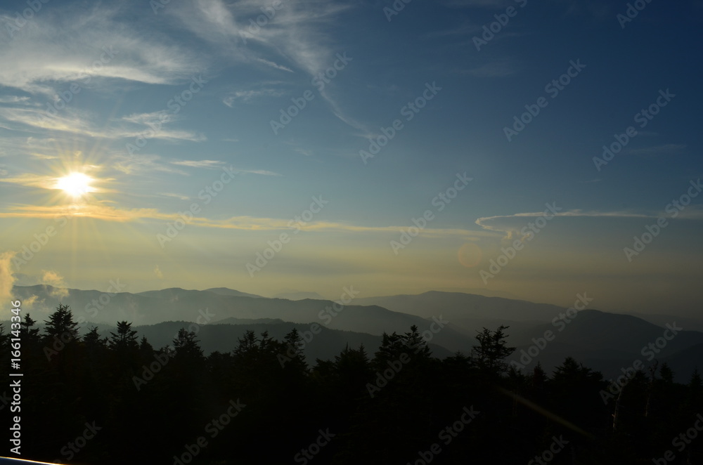 Great Smoky Mountain Sunset