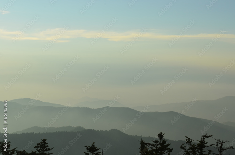 Great Smoky Mountain Skyline