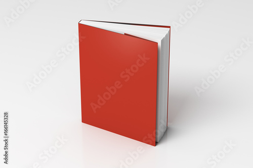 Vertical dust jacket or dust wrapper standing book