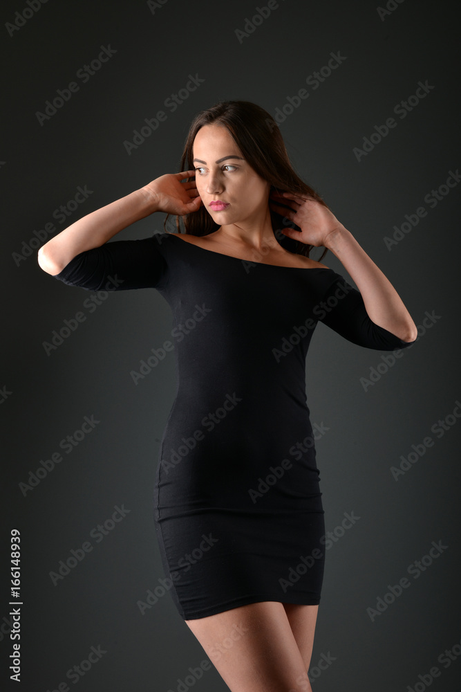 Woman with beautiful long hair Woman with beautiful long hair