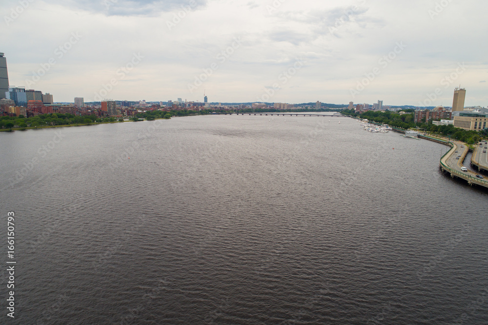 Aerial image Charles River Boston Aerial image Charles River Boston