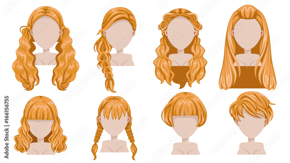 Beige Blonde Short Hair for Curly Hair - wide 3
