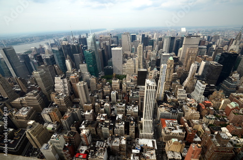 Birds Eye View of New York City