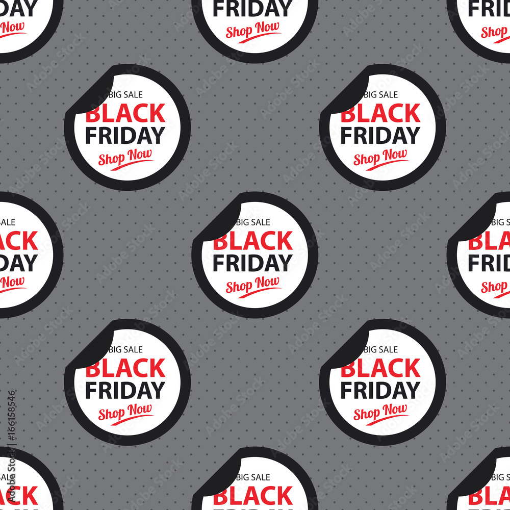 Obraz premium black friday sale seamless