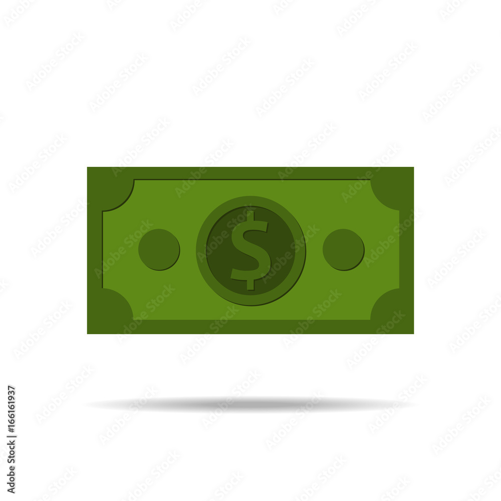 US Dollar Stack Paper Banknotes Icon Sign Business Finance Money Concept Illustration US Dollar Stack Paper Banknotes Icon Sign Business Finance Money Concept Illustration