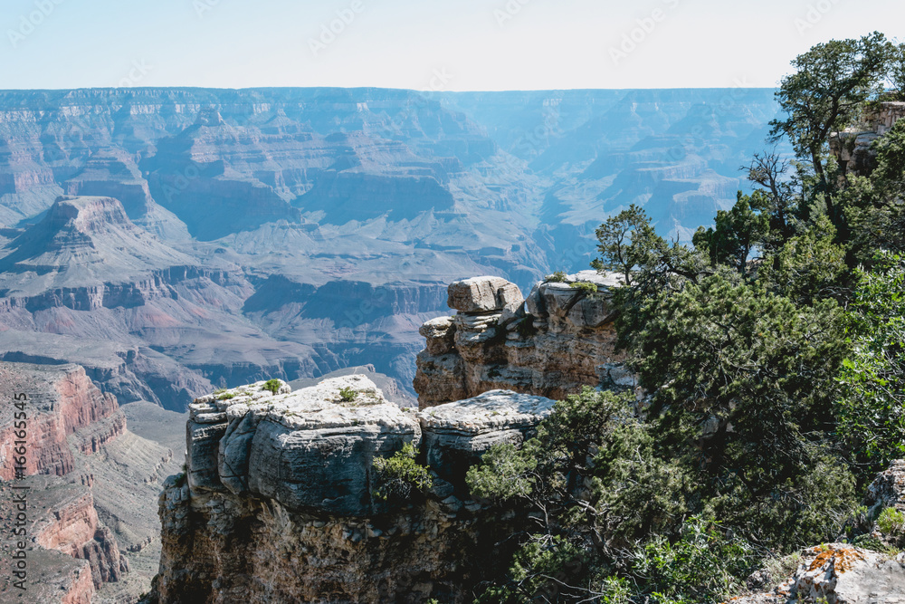 Fototapeta premium Grand Canyon National Park, South Rim, Arizona. Deep Gorge