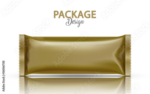 Blank foil package design