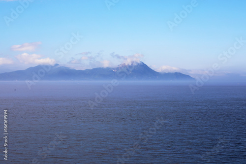Ocean - beautiful seascape sea horizon and blue sky
