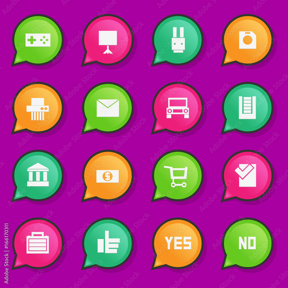 Universal Flat Icons. For Web and Mobile Universal Flat Icons. For Web and Mobile