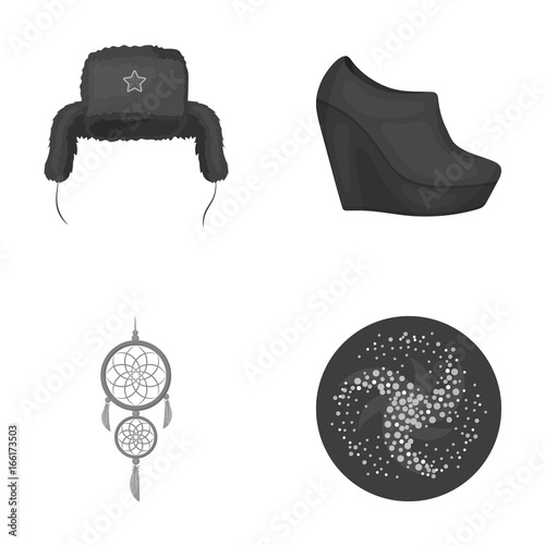 textiles, trade, business and other web icon in monochrome style.stars, sky, space icons in set collection.