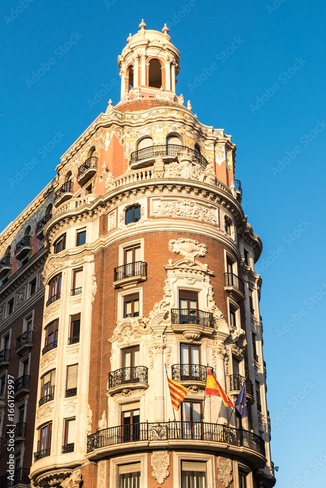 Häuser Fassaden in Valencia