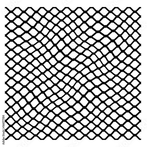 irregular net seamless pattern vector