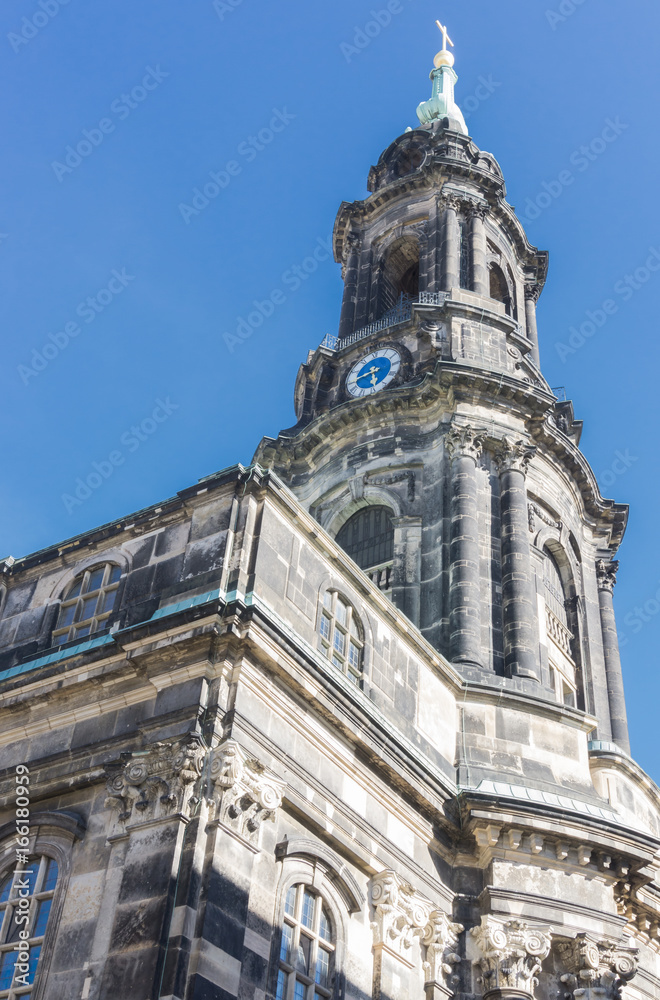 Church in Dresden, Kreuzkirche, Germany, Europe