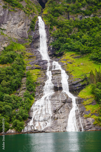 waterfall Friaren Geiranger fjord, Norway