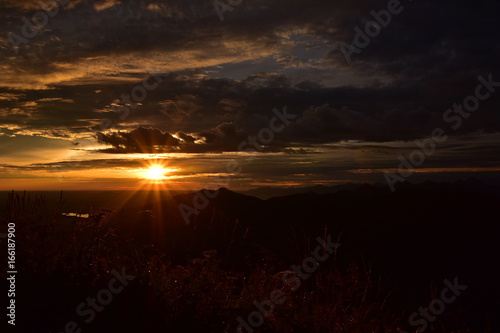 Sonnenaufgang im Allgäu photo