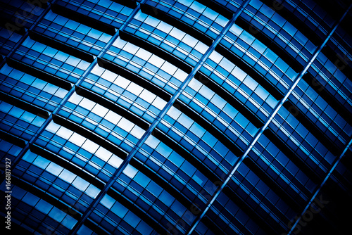detail shot of modern architecture facade business concepts  shot in city of China.