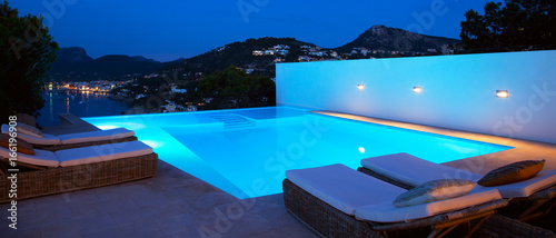 Beautiful Luxury Home with Swimming Pool © kanashe_yuliya