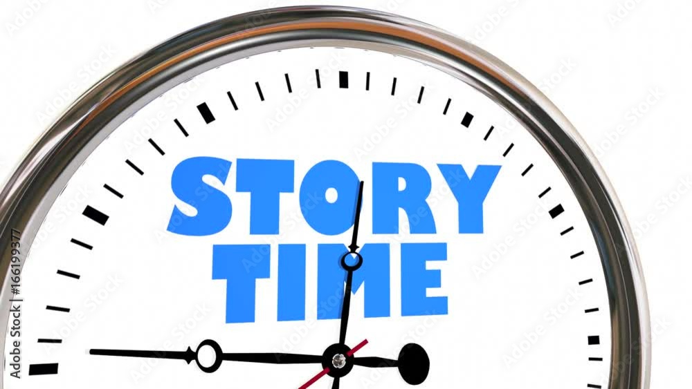 Story Time Storytelling Narrative Clock Hands Ticking 3d Animation Story Time Storytelling Narrative Clock Hands Ticking 3d Animation