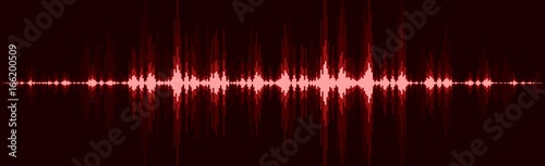 Background with sound scale.