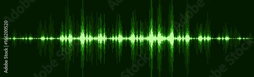 Background with sound scale.