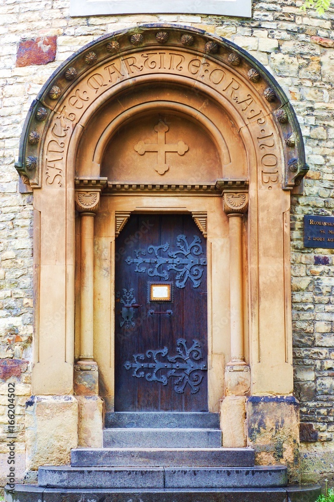 Exterior Historic Doors in Prague