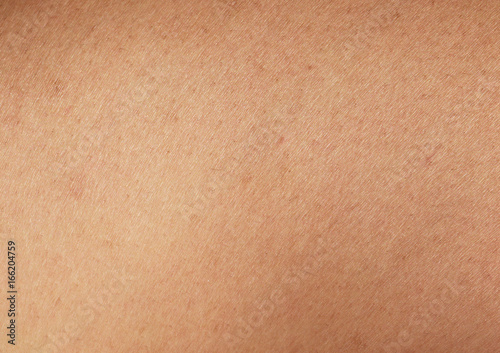 close up view of a human skin