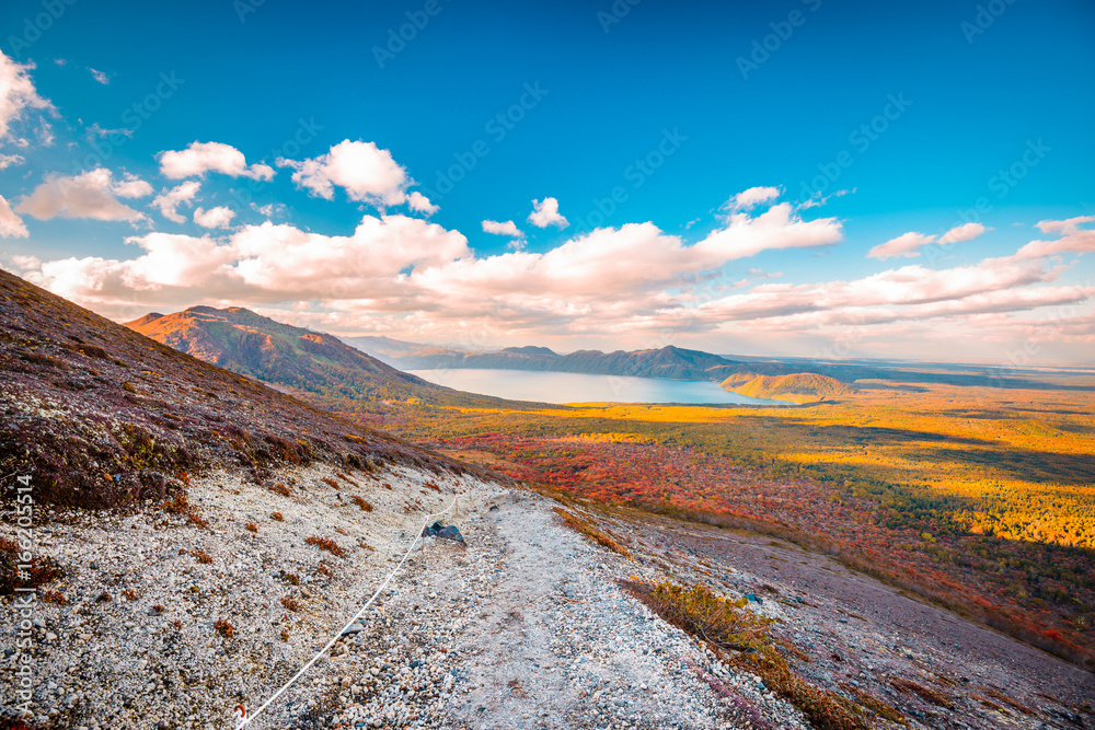 Naklejka premium Shikotsu-Toya National Park