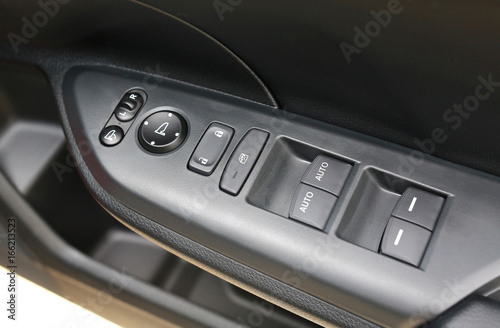 Panel control switch in the car. © zilvergolf