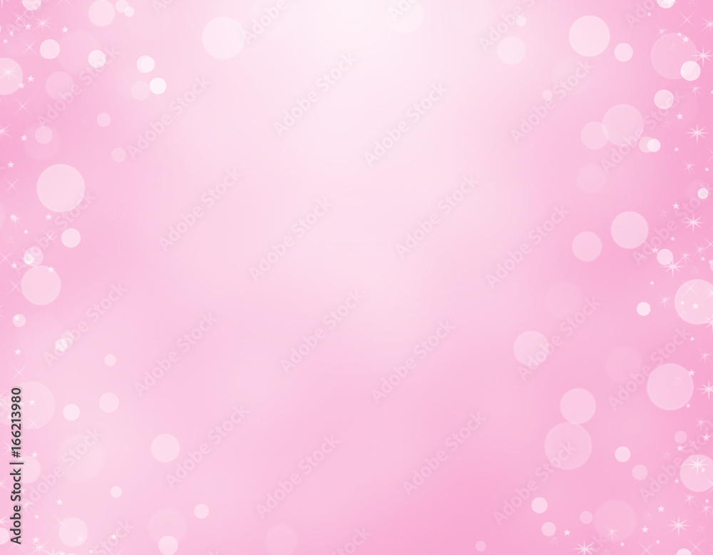 Pink bokeh abstract light backgrounds. Bokeh Pink for valentine background.