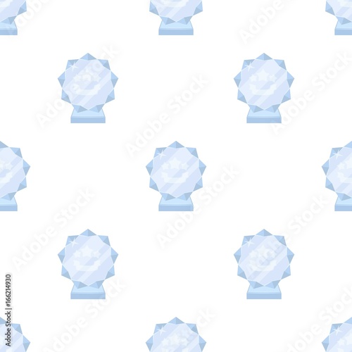 Crystal trophy in the shape of a star.Award for the best song in the talent contest .Awards and trophies single icon in cartoon style vector symbol stock illustration.