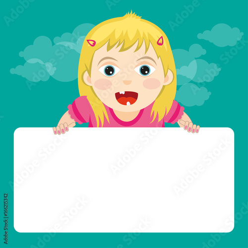 Cute illustrated character. Picture for children. The head of the devil. Boy and girl. Toys.