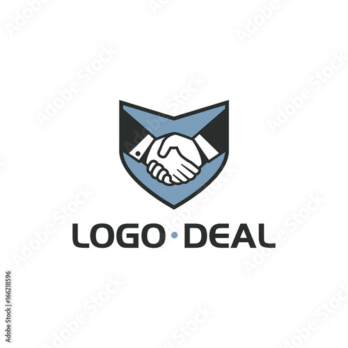 Handshake logo for business