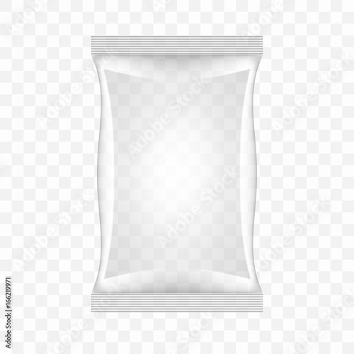 Transparent Food Snack Plastic Pillow Bag