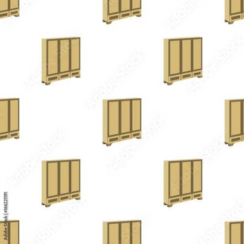 Bedroom wardrobe for clothing.Bedroom furniture for clothes.Bedroom furniture single icon in cartoon style vector symbol stock illustration.