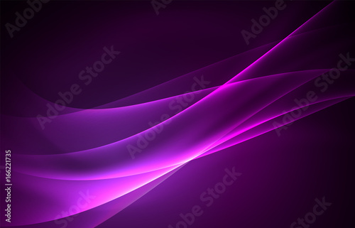 Vector polar lights concept background