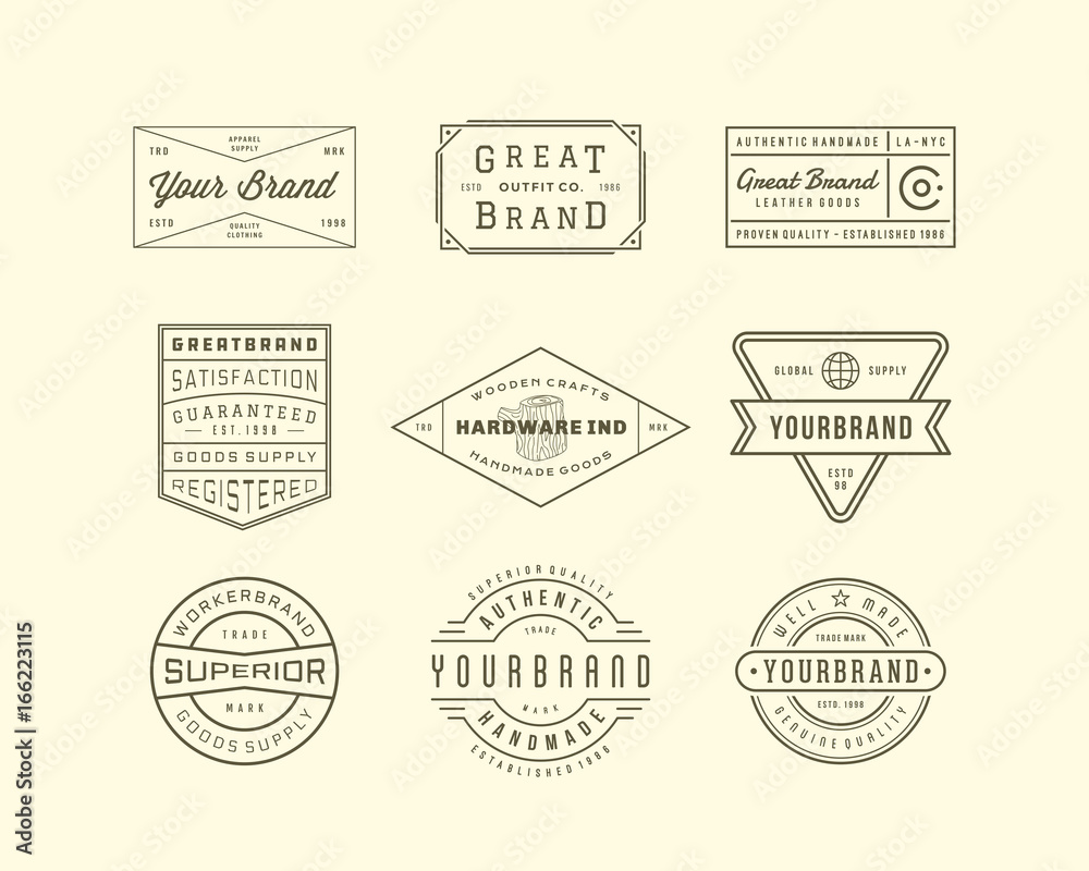 Vintage Logo, Insignia and Badges 3