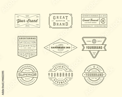 Vintage Logo, Insignia and Badges 3