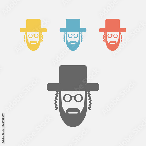 Orthodox jew icon
