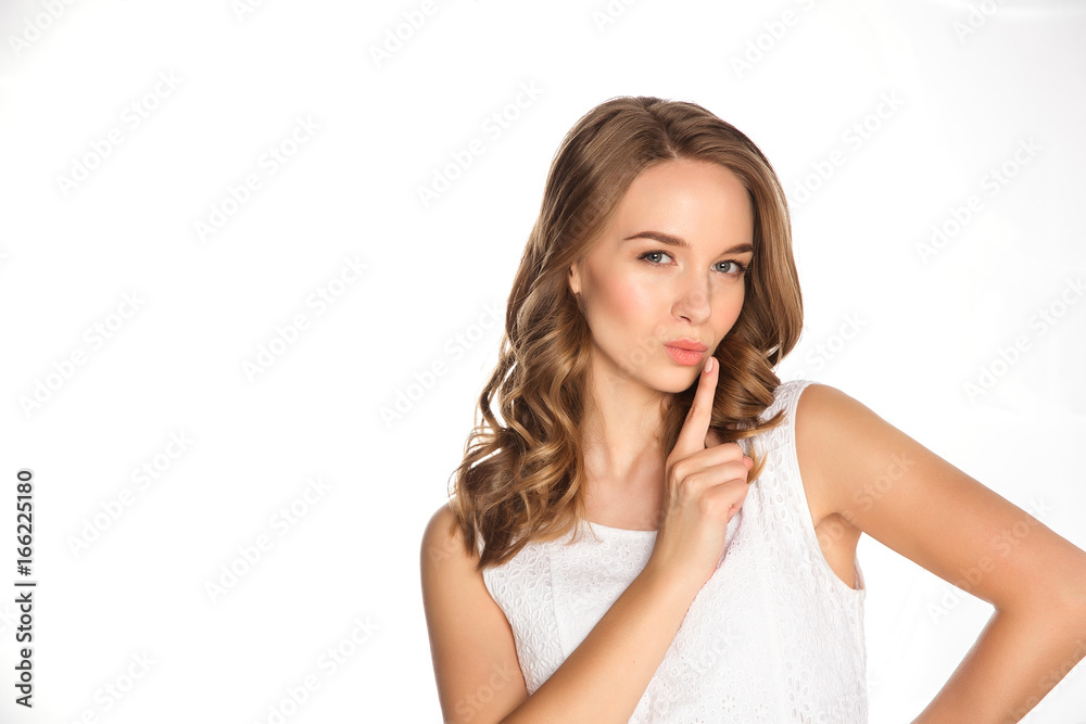 beautiful spa woman touching her face perfect fresh skin pure beauty model youth and skin care concept beautiful spa woman touching her face perfect fresh skin pure beauty model youth and skin care concept