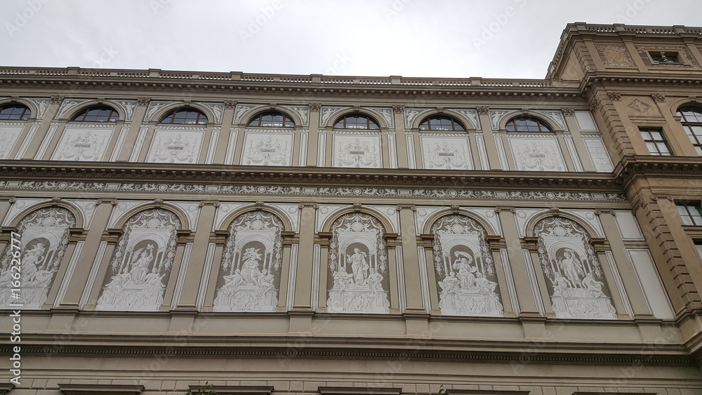 Obraz premium Decoration on architectural building