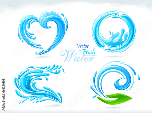 One of the elements of nature called water