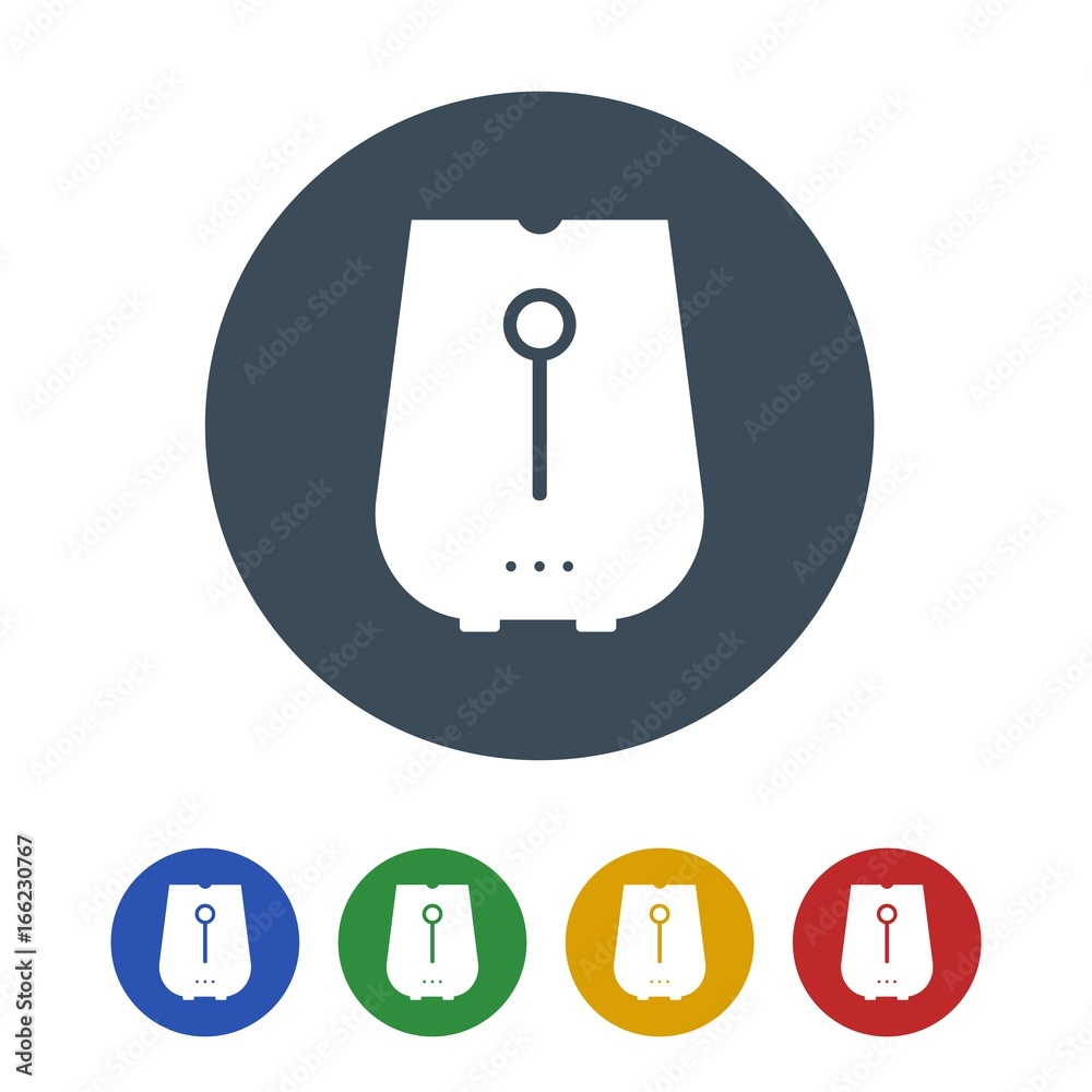Air fryer Icon Isolated on White Background.vector illustration icon Air fryer Icon Isolated on White Background.vector illustration icon