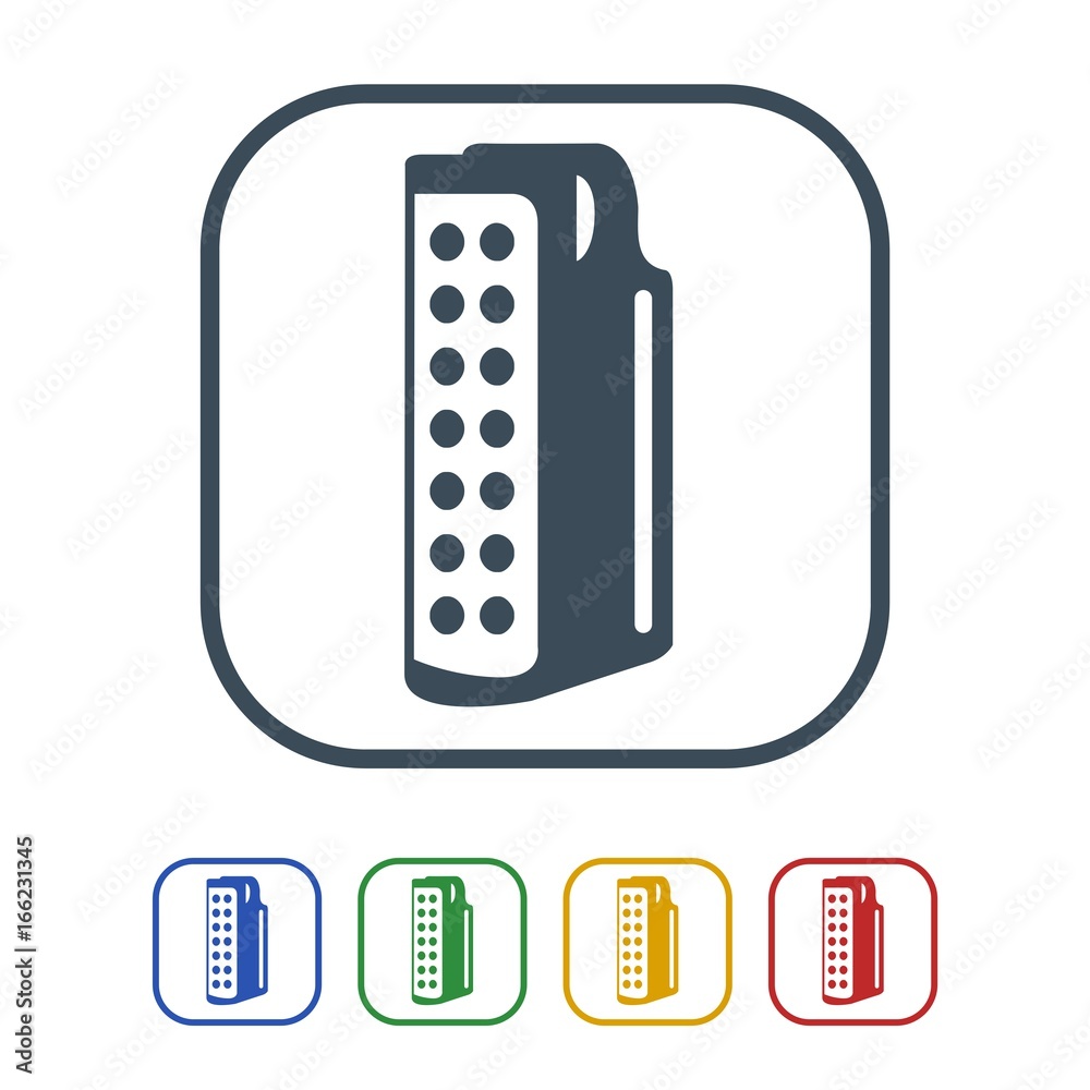 Emergency light Icon Isolated on White Background.vector illustration icon Emergency light Icon Isolated on White Background.vector illustration icon